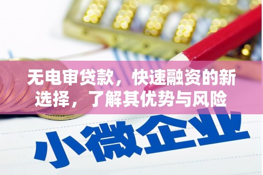 武冈无电审贷款，快速融资的新选择，了解其优势与风险