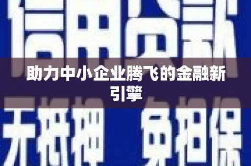 武冈助力中小企业腾飞的金融新引擎