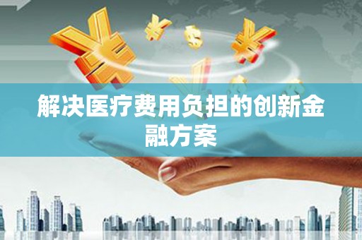 武冈解决医疗费用负担的创新金融方案