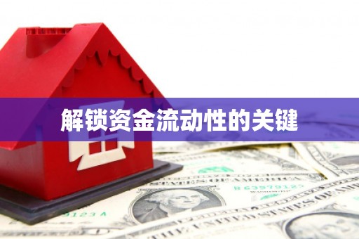 武冈解锁资金流动性的关键